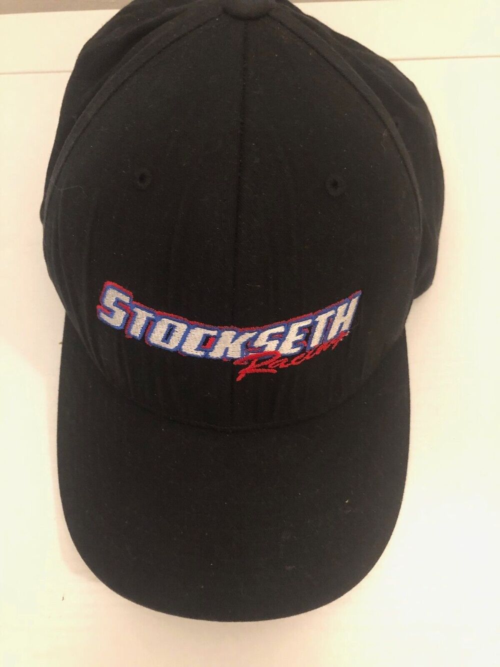 StockSeth Racing Baseball Cap/Hat Black‎ Flex Fit Yupong L-XL